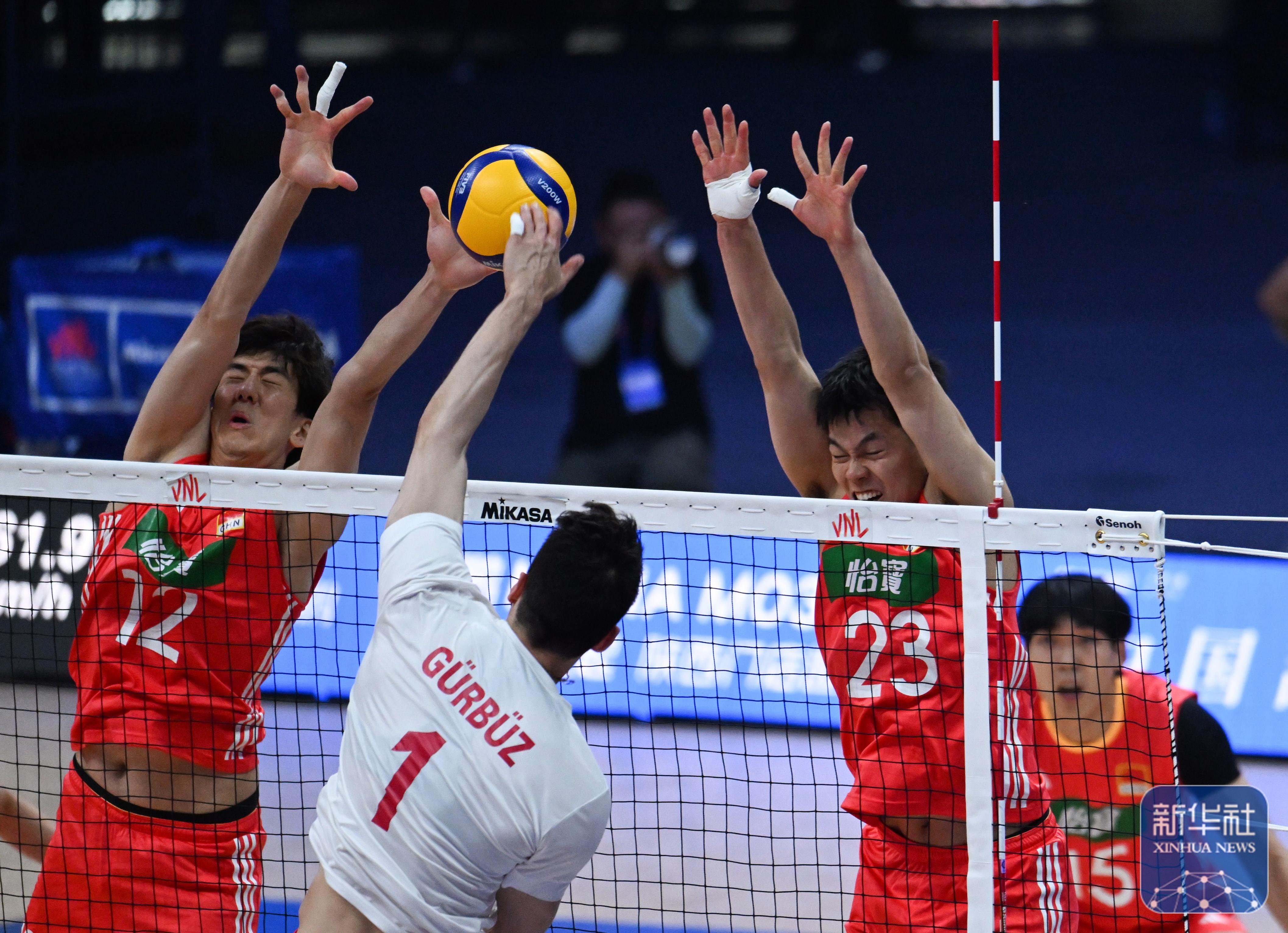 德国男排击败土耳其成功晋级！